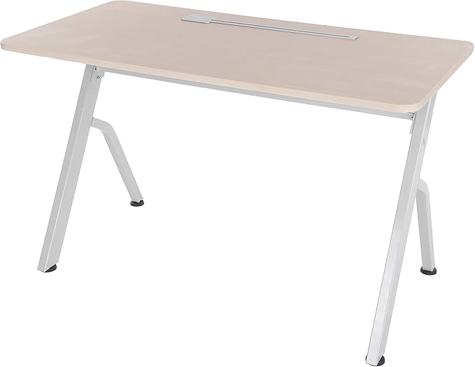 ApexDesk 47" Computer Desk, Modern Simple Style Desk for Home Office, Study Student Writing Desk - Oak - LeafyLoom