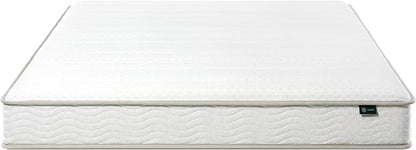 ZINUS 6 Inch Foam and Spring Hybrid Mattress [New Version], Full, Fiberglass free, Medium Firmness, Durable Support, Certified Safe Foams & Fabric, Mattress in A Box - LeafyLoom