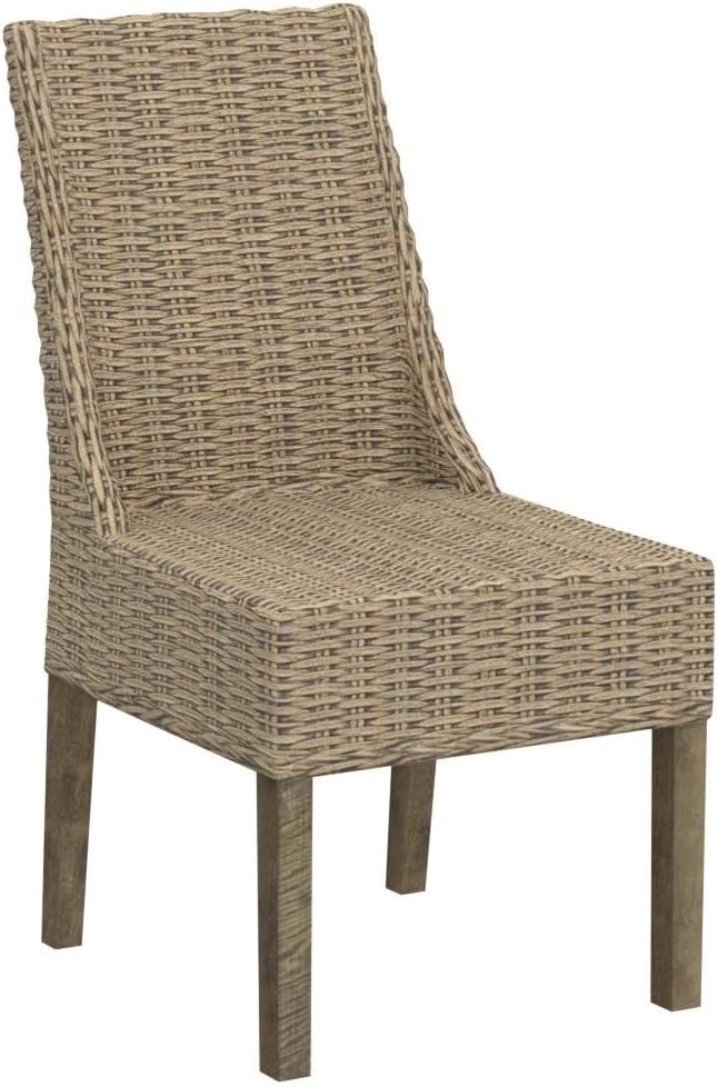 Safavieh Home Collection Suncoast Brown Dining Chair - LeafyLoom