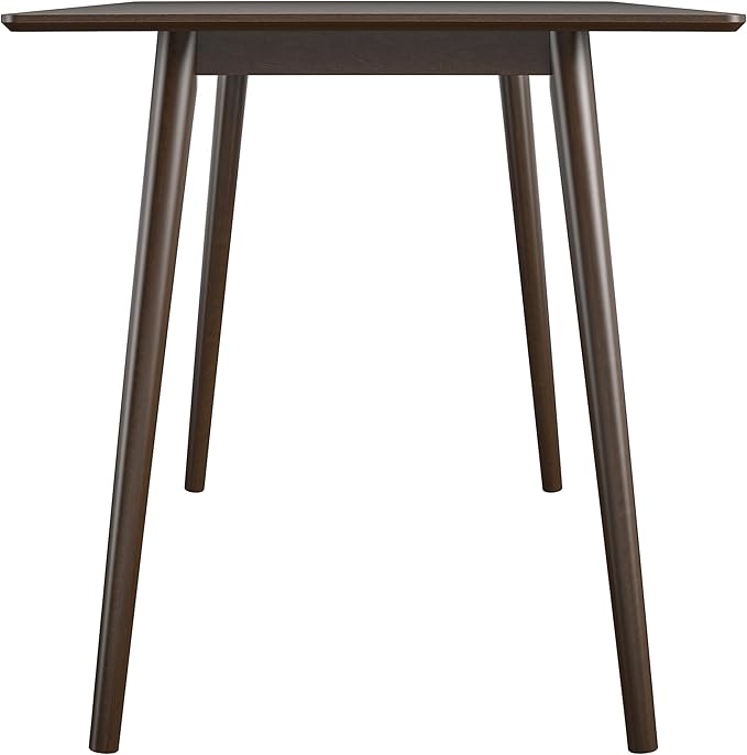 Novogratz Brittany, Walnut Desk - LeafyLoom