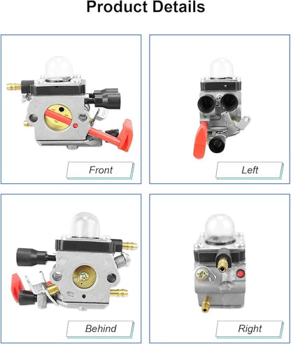 BG55 Carburetor with Air Filter Kit for STIHL BG45 BG46 BG50 BG65 BG85 SH55 SH85, Replace 4229-120-0650 4229-120-0608 4229-120-0610 - LeafyLoom