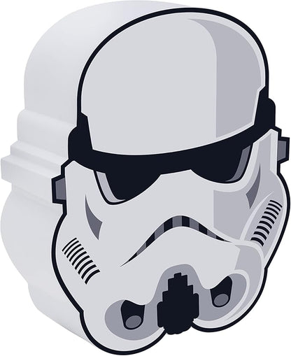 Paladone Star Wars Officially Licensed Stormtrooper Action Figure Icon Light, 6.3-inch Trooper Helmut Night Light, Bedroom Décor Desk Lamp, Toy - LeafyLoom