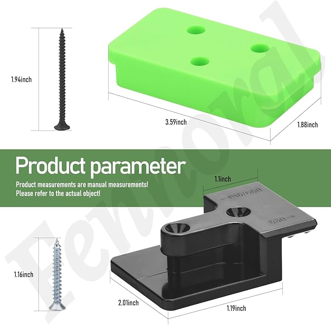 Leaf Blower Wall Mount & Battery Holders Compatible with EGO Leaf Blower, Blower Wall Mount Use for EGO 530 615 650 CFM LB5300 Blower and Battery Mounts for EGO 54v Batteries - LeafyLoom