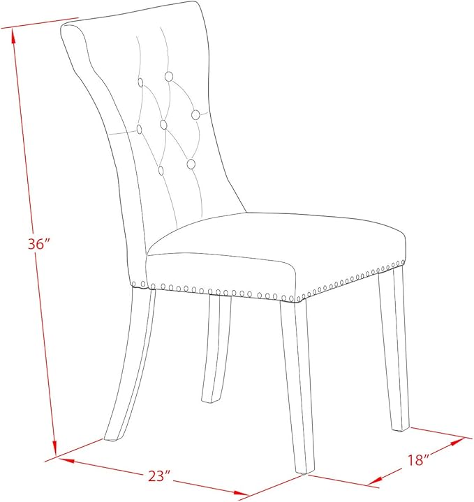 East West Furniture DMGA3-LWH-35 3 Piece Dinette Set for Small Spaces Contains a Round Dining Table with Dropleaf and 2 Doeskin Linen Fabric Parsons Dining Chairs, 42x42 Inch, Linen White - LeafyLoom