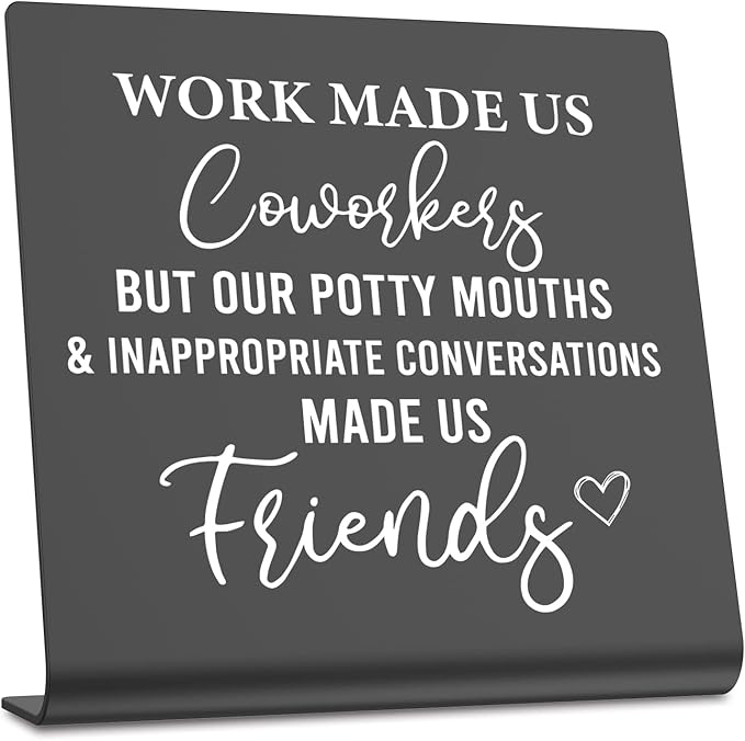 Work Bestie Gifts for Women Colleagues Coworkers Gift Office Desk Decor New Job Good Luck Goodbye Gifts For Coworkers Boss Women Friends Farewell Going Away Goodbye Gifts for Coworker dksg16 - LeafyLoom