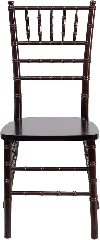 Flash Furniture HERCULES Series Walnut Wood Chiavari Chair - LeafyLoom