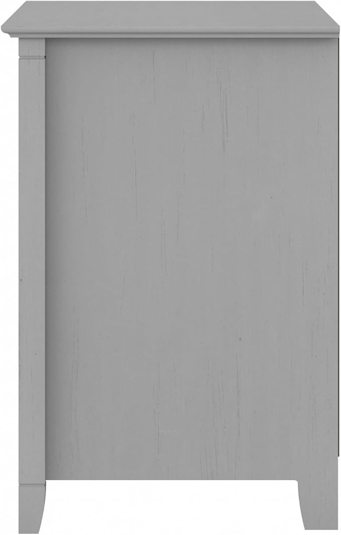 Bush Furniture Key West 2 Drawer Lateral File Cabinet in Cape Cod Gray | Document Storage for Home Office | Accent Chest with Drawers - LeafyLoom