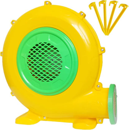 Inflatable Bounce House Blower, Air Blower for Inflatable Castle and Jump Slides, Portable and Powerful Fan Pump Commercial Inflatable Blower, Blower for Bounce House - LeafyLoom