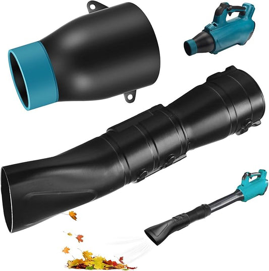 DECKMAN 191L13-5 191B21-6 Blower Nozzle Adapter/197889-6 Flat End Nozzle Attachment/Car Drying Nozzle Compatible with Makita Leaf Blowers XBU03Z XBU03SM1 XBU02Z XBU03 DUB362 - LeafyLoom