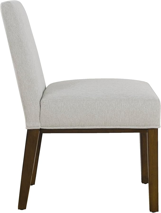 HomePop Kolbe Dining Chair - Sustainable Gray Woven (Single Pack) - LeafyLoom