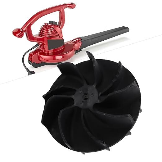 Toro 51591 Impeller Metal,Toro Leaf Blower Parts Blower Heater Fan,Electric Blower Vacuum Impeller Fan 108‑8966 Replacement for Toro Models 51552 51573 51591 - LeafyLoom