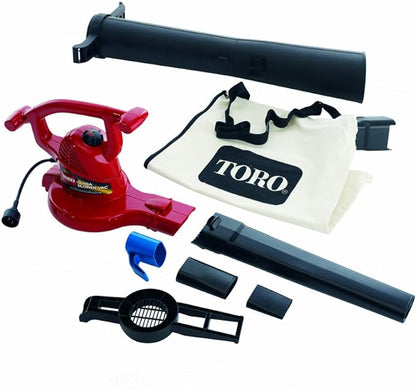 Toro 51609 Ultra 12 amp Variable-Speed (up to 235) Electric Blower/Vacuum with Metal Impeller - LeafyLoom