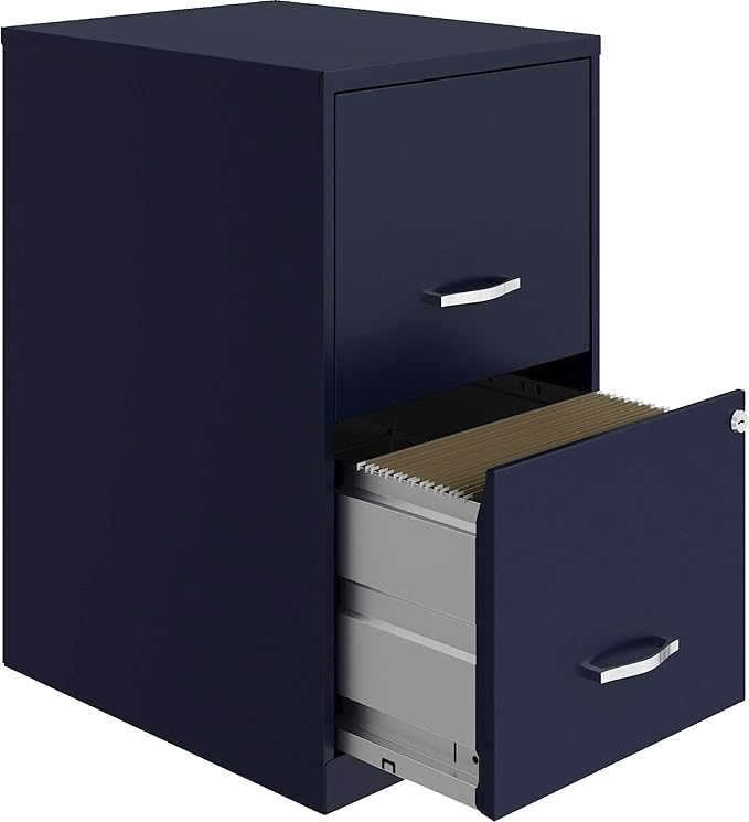 Lorell LLR14341NY - SOHO 18 2-drawer File Cabinet - LeafyLoom