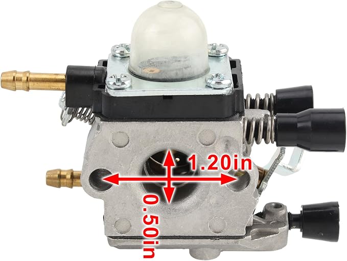 BG55 Carburetor for BG45 BG65 BG85 BG55 Blower for C1Q-S68,C1Q-S68G,C1Q-S68D, C1Q-S68E, C1Q-S64 Carburetor Carb with Air Filter Fuel Filter Spark Plug Muffler Stub Spark Arrestor - LeafyLoom