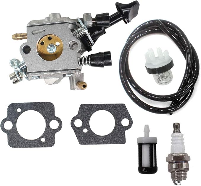 AISEN Carburetor for BR350 BR350Z BR430 SR430 SR431 SR450 BR430Z Backpack Blower C1Q-S210 C1Q-S210B C1Q-S209C 4229 129 0901 4244 120 0603 - LeafyLoom