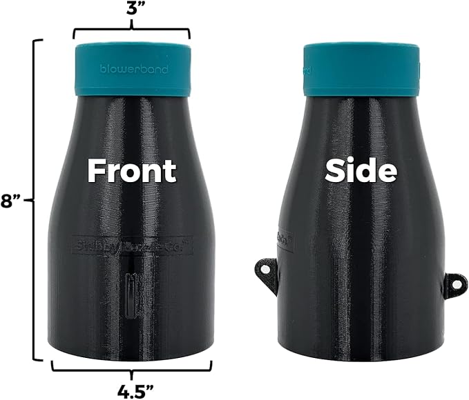 STUBBY Car Drying Nozzle for Makita 18V LXT Leaf Blowers (XBU03Z and DUB184Z) - LeafyLoom