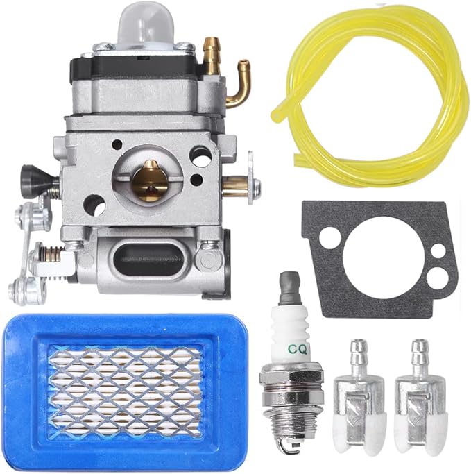 WLA-1 Carburetor Tune Up Kit for Echo PB-500H PB-500 EB508RT EB-508RT PB500 PB500H Blower, Air Filter/Fuel Line/Spark Plug/Gasket - LeafyLoom