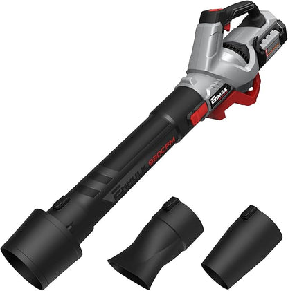 58V 930CFM Cordless Leaf Blower with 5.0AH Battery & Charger (LBL1493J) - LeafyLoom