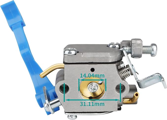 125b Carburetor for Husqvarna 125B 125BX 125BVX Leaf Blower Engine Replace for Zama C1Q-W37 590460102 with 125B Air Filter Fuel Line Kit - LeafyLoom