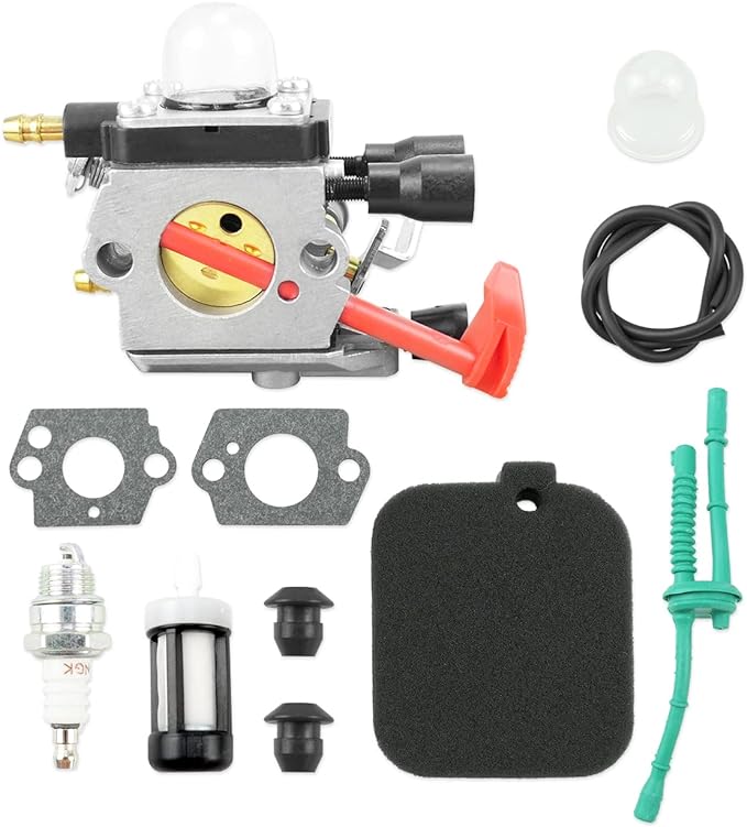 BG55 Carburetor with Air Filter Kit for STIHL BG45 BG46 BG50 BG65 BG85 SH55 SH85, Replace 4229-120-0650 4229-120-0608 4229-120-0610 - LeafyLoom