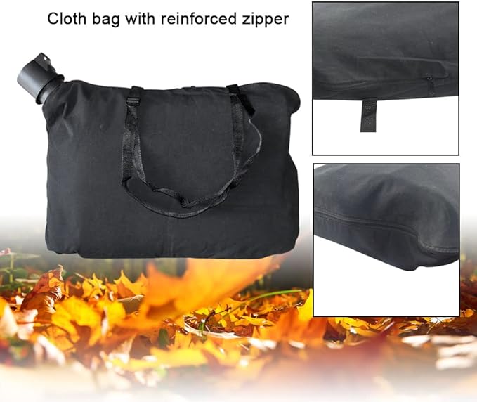 90560020-01 Leaf Blower Shoulder Bag, Compatible with Black & Decker 90560020 90539053 Blower Vac Model BV3600 BV3800 BV5600 BV6000 LH4500 - LeafyLoom