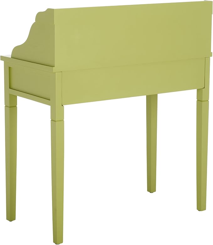 Safavieh American Homes Collection Landon Medium Oak Writing Desk - LeafyLoom