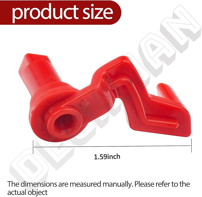 DECKMAN 576594801 Choke Levers Part for Blower EBZ7500, EBZ8500, RedMax, Echo, Husqvarna 570BTS, 570BFS, 580BTS, 580BF,S EBZ7500, EBZ8500 Blower, Stihl FS110, FS110R FS55RC Trimmer 3 Pack - LeafyLoom