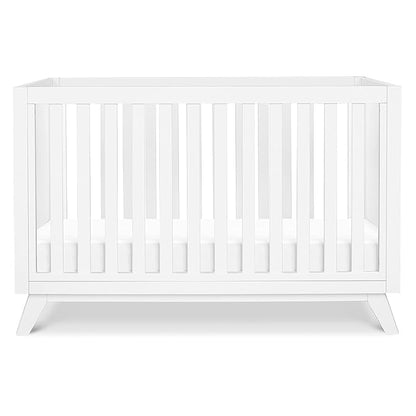 DaVinci Otto 3-in-1 Convertible Crib in White, Greenguard Gold Certified - LeafyLoom