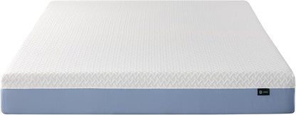 ZINUS 8 Inch Cooling Essential Memory Foam Mattress [New Version], Queen, Fiberglass Free, Medium Feel, Cooling Airflow Memory Foam, Certified Safe Foams & Fabric, Mattress in A Box - LeafyLoom