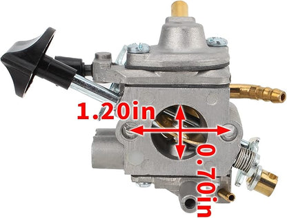 BR500 Carburetor for Sthil BR550 BR600 BR700 Backpack Leaf Blower Parts for Zama C1Q-S183 4282-120-0606 4282-120-0608 4282-120-0607 with Air Filter Fuel Line Carb Tune Up Kit - LeafyLoom