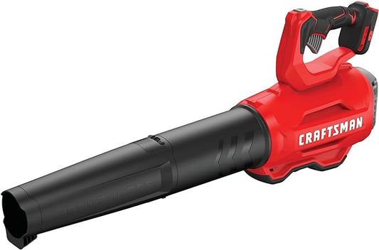 CRAFTSMAN CMCBL720B V20* Cordless Axial Leaf Blower, Brushless (Tool Only) Red - LeafyLoom