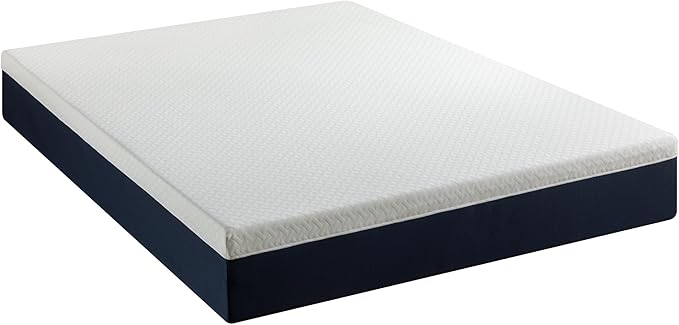 ZINUS 10 Inch Cooling Comfort Hybrid Mattress [New Version], King, Fiberglass Free, Medium Firm Feel, Motion Isolation, Certified Safe Foams & Fabric, Mattress in A Box - LeafyLoom