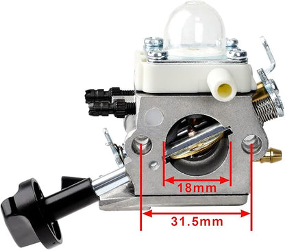 HUZTL BG86 Carburetor for STIHL SH86 SH86C BG86C BG86CE BG86Z BG86CEZ Leaf Blower Replace Zama C1M-S261B 4241-120-0623 4241-120-0616 - LeafyLoom