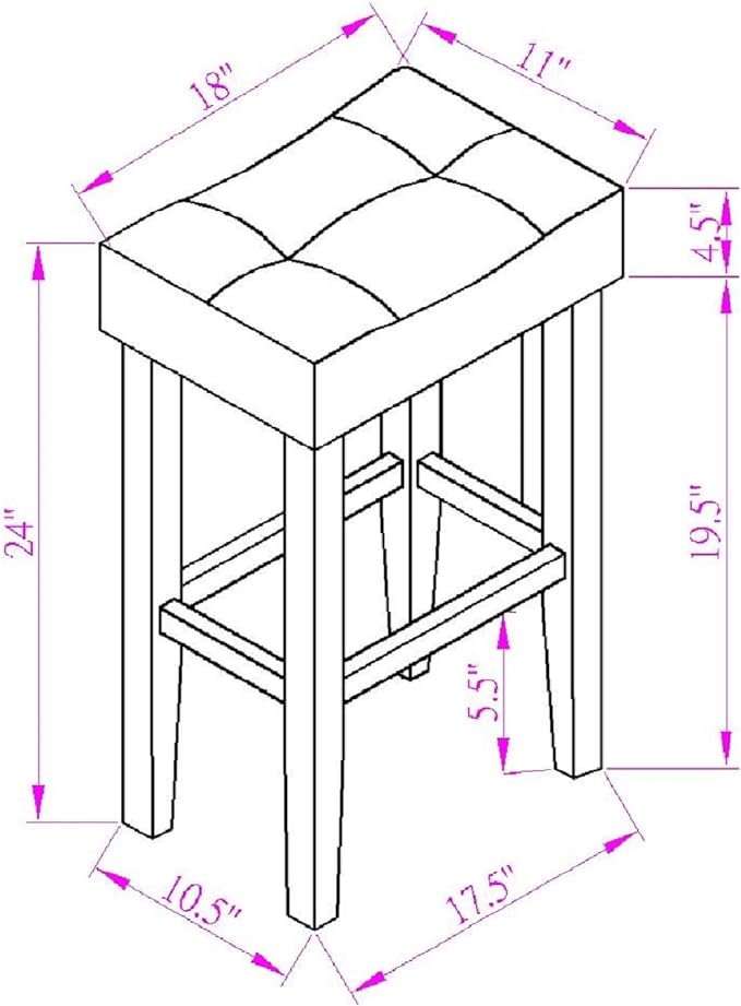 4 Piece Bar Power Outlet, Bistro Table & Chairs, Dining Sets, 3 Upholstered Stools, for Living Room, Kitchen, Farmhouse, Brown + Light Gray - LeafyLoom