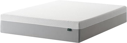 ZINUS 12 Inch Green Tea Essential Memory Foam Mattress [New Version], Queen, Fiberglass Free, Medium Feel, Breathable Airflow Memory Foam, Certified Safe Foams & Fabric, Mattress in A Box - LeafyLoom