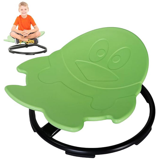 Kids Sensory Spinning Chair, Autism Kids Swivel Chair, Kids Sit and Spin Chair Sensory Toy, Improve Physical Coordination Wobble Chair for Kids, Kids Sensory Equipment for Boys Girls - LeafyLoom