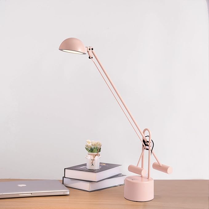 Lite Source Halotech Green Adjustable Balance Arm Modern LED Desk Lamp - LeafyLoom