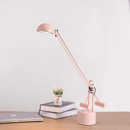 Lite Source Halotech Green Adjustable Balance Arm Modern LED Desk Lamp - LeafyLoom