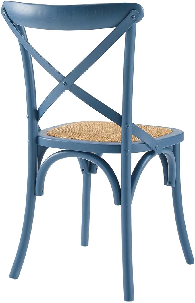 Modway Gear Dining Side Chair, Harbor 21 x 19.5 x 34.5 - LeafyLoom