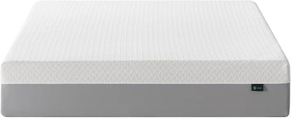 ZINUS 10 Inch Green Tea Essential Memory Foam Mattress [New Version], King, Fiberglass Free, Medium Feel, Breathable Airflow Memory Foam, Certified Safe Foams & Fabric, Mattress in A Box - LeafyLoom