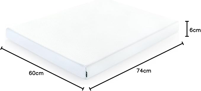 ZINUS 6 Inch Green Tea Cooling Gel Memory Foam Mattress, Short Queen, Fiberglass Free, Cooling Gel Foam, Pressure Relieving, CertiPUR-US Certified, Mattress in A Box, White - LeafyLoom