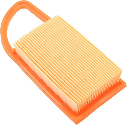 FitBest 2 Pack Air Filter for Stihl Backpack Blower BR500 BR550 BR600 BR700 replaces Part# 4282 141 0300 Pack of 2 Orange - LeafyLoom