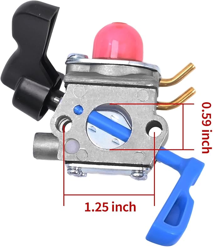 C1U-W46 Carburetor Kit Replacement for Husqvarna FB25 Handheld Blower For Weedeater FB25 FB-25 Blower for Zama C1U-W51B Carb - LeafyLoom