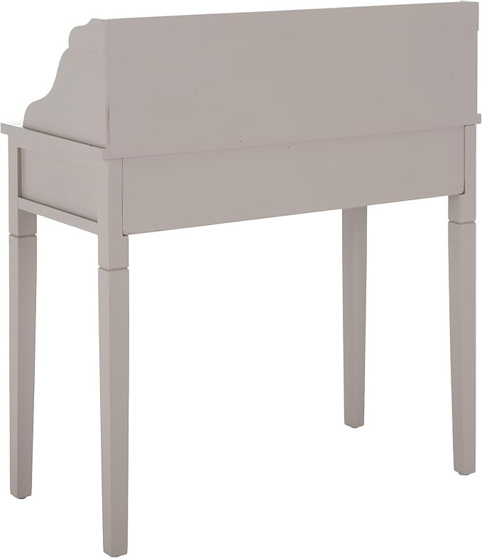 Safavieh American Homes Collection Landon Quartz Grey Writing Desk - LeafyLoom