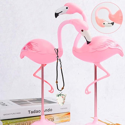 Fantasee Flamingo LED Desk Lamp Nursery Night Light USB Powered Touch Dimmable for Child Kids Students Bedroom Dorm Reading Birthday Party Gift (Pink Flamingo - USB Powered, NO Battery) - LeafyLoom