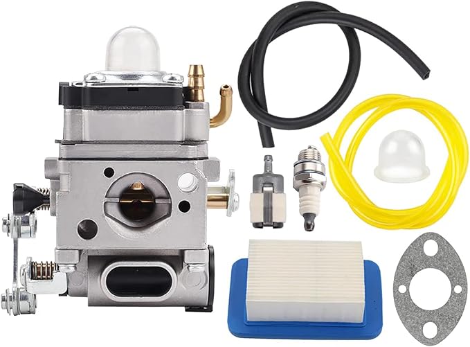 PB-500T PB500T Carburetor Tune Up Kit with Air Filter compatible with Echo Gas Blower PB500 PB500T PB500H EB508RT A021001641 A021001642 Walbro WLA-1 - LeafyLoom