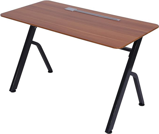 ApexDesk 47" Computer Desk, Modern Simple Style Desk for Home Office, Study Student Writing Desk - Apple - LeafyLoom