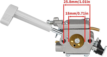 BP42 Carburetor for Ryobi BP42 Backpack Blower RY08420 RY08420A RY42BPEMC RY42WB Leaf Blower 308054093 308054079 with Air Filter Kit - LeafyLoom