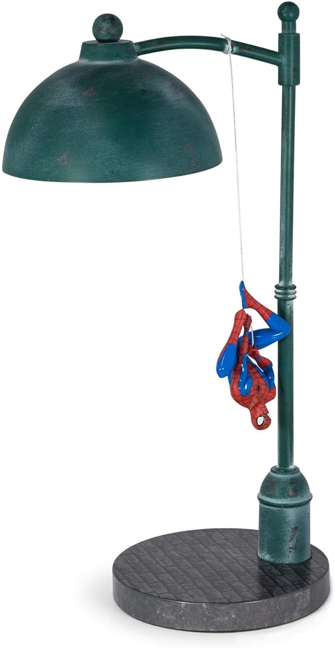 Ukonic Marvel Spider Man Streetlight LED Mood Light Desk Lamp | Superhero Night Light | 16 Inches - LeafyLoom