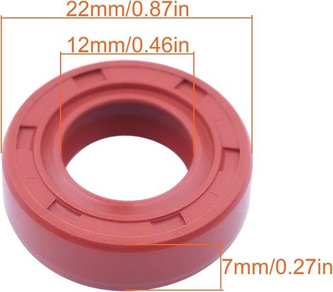 Oil Seal for Stihl FS38 FS40 FS45 FS46 FS50 FS55 FS56 FS70 FS83 BG86 BG45 BG46 BG55 BG56 BG66 BG85 BR45C BT45 FC55 FC56 FC70C FC73 FC83 Backpack Blower Edger Brushcutter 9639 003 1230 - LeafyLoom